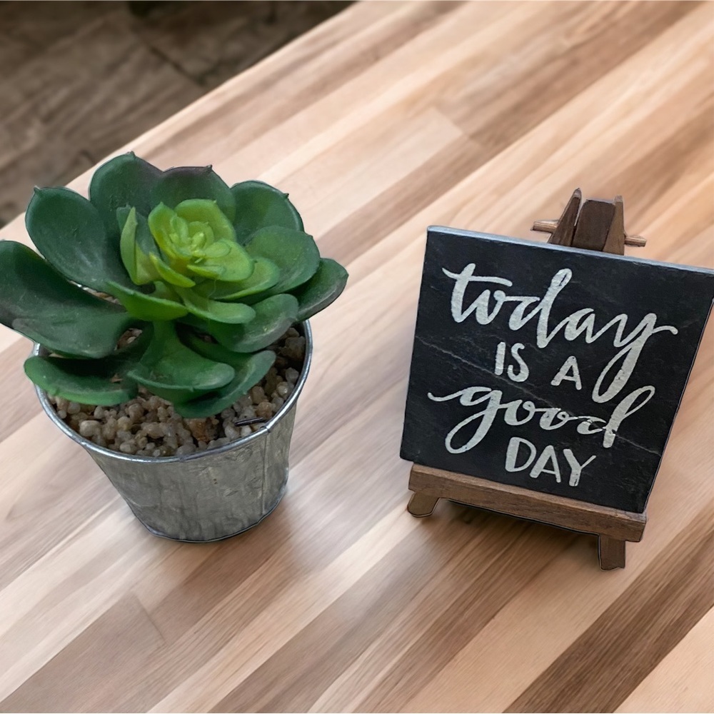 Primitives by Kathy Desk Art Today is a Good Day
